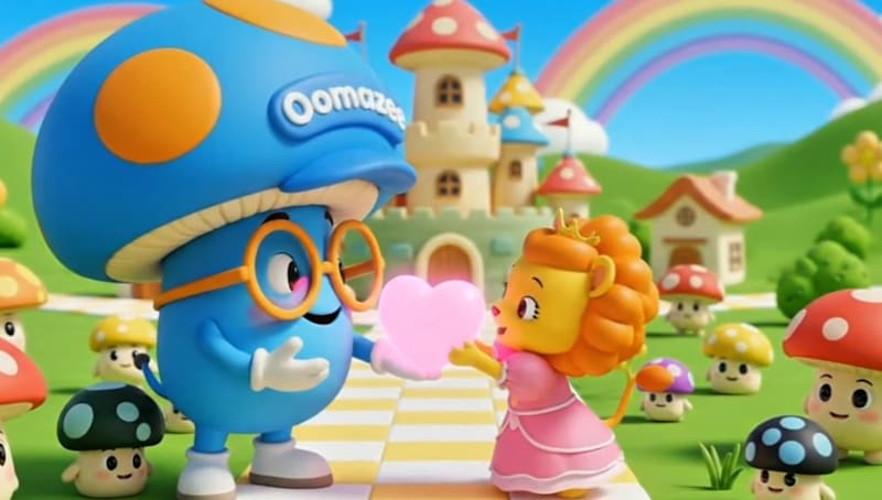 Cover image for Oomazee: The Mushroom Man |