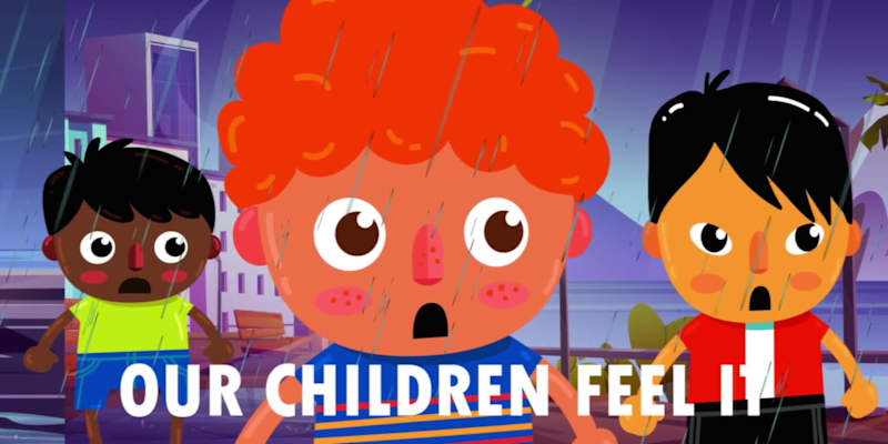 Cover image for Animation did for UNICEF on climate change