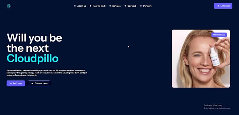 Cover image for Reachme —Figma Web Design & Webflow Development