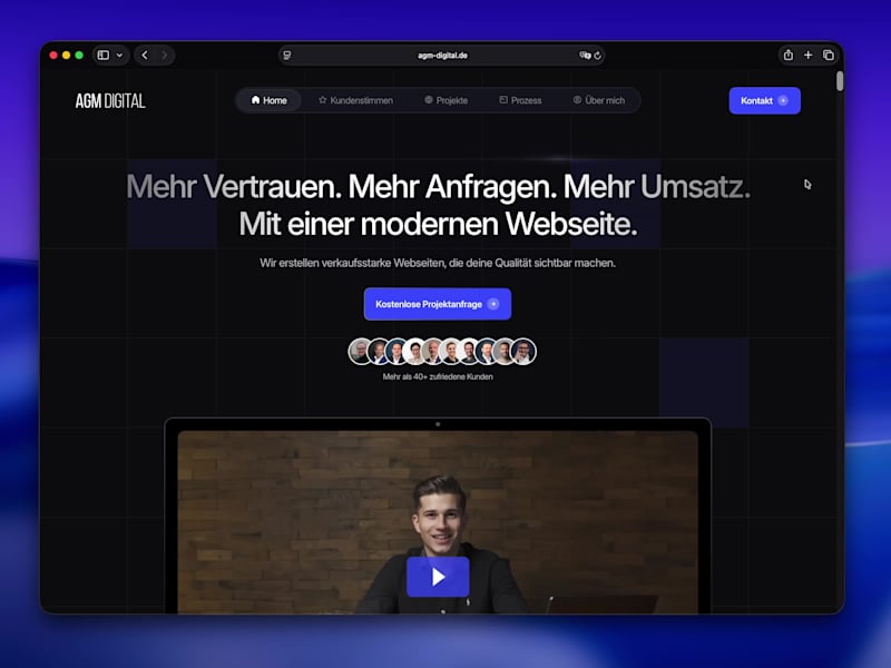 Cover image for Webflow Development for AGM