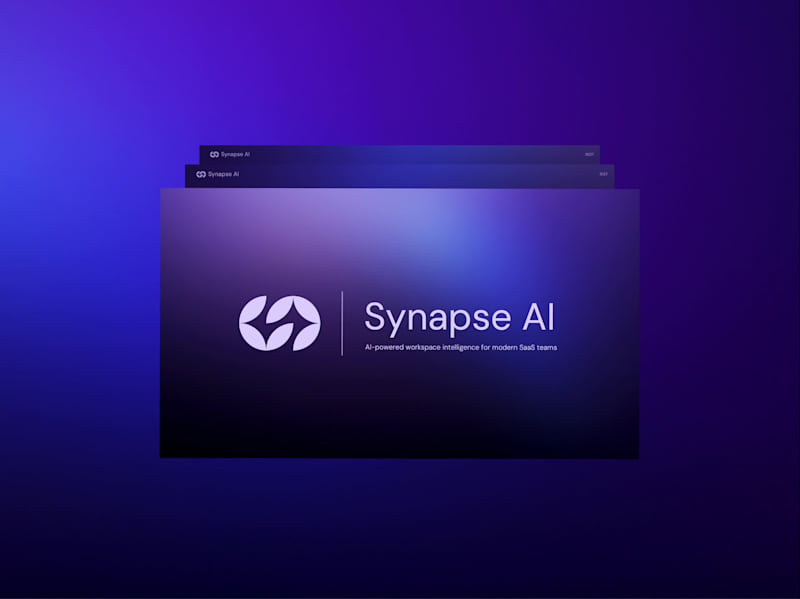 Cover image for Synapse AI Pitch Deck | Case Study