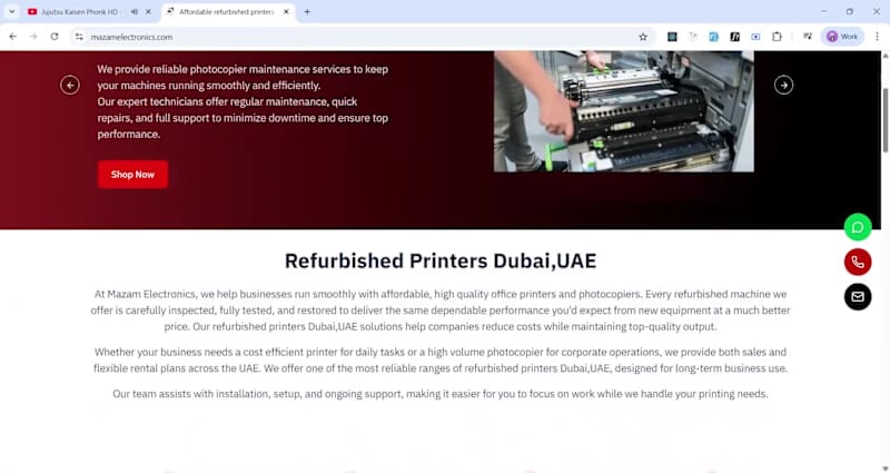 Cover image for M Azam Electronics – Fullstack