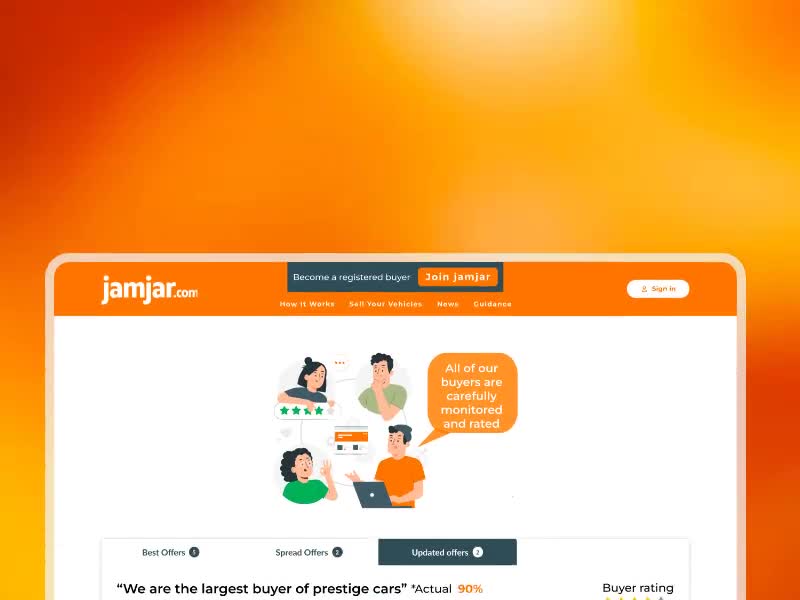 Cover image for JamJar - A platform to connect car seller and dealers