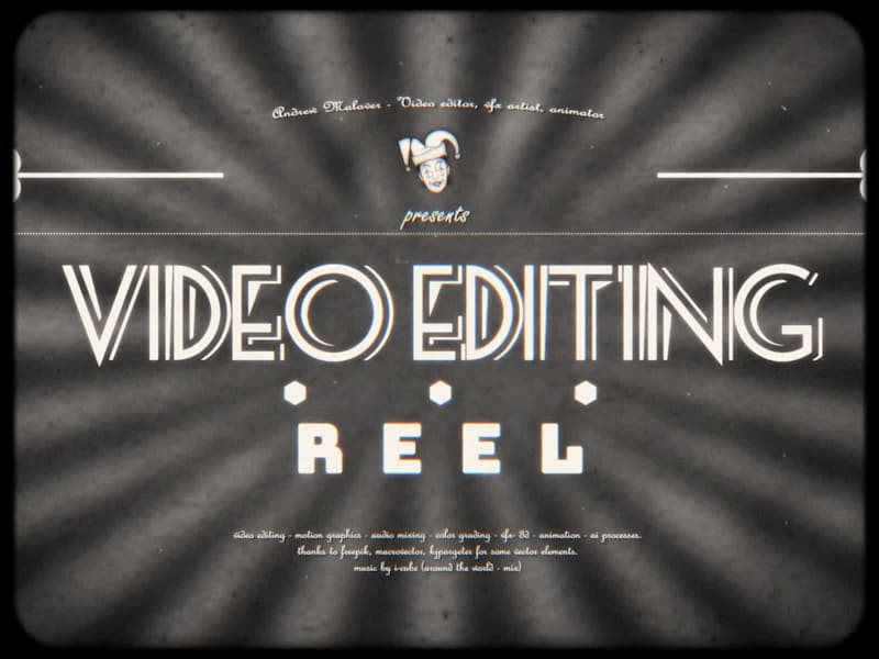 Cover image for Andrew Malaver - Video Editing / Montage Reel