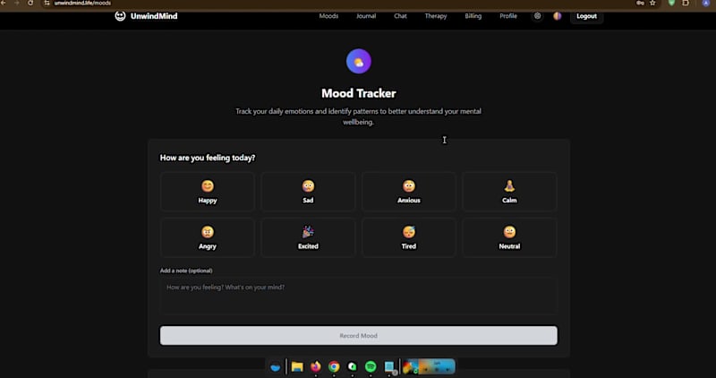 Cover image for I created this App The UnwindMind mental health App to democ...