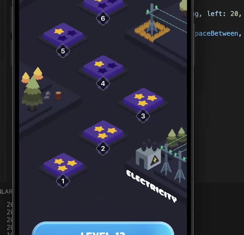 Cover image for Lottie Animations for Pathix Mobile Game Side Elements
