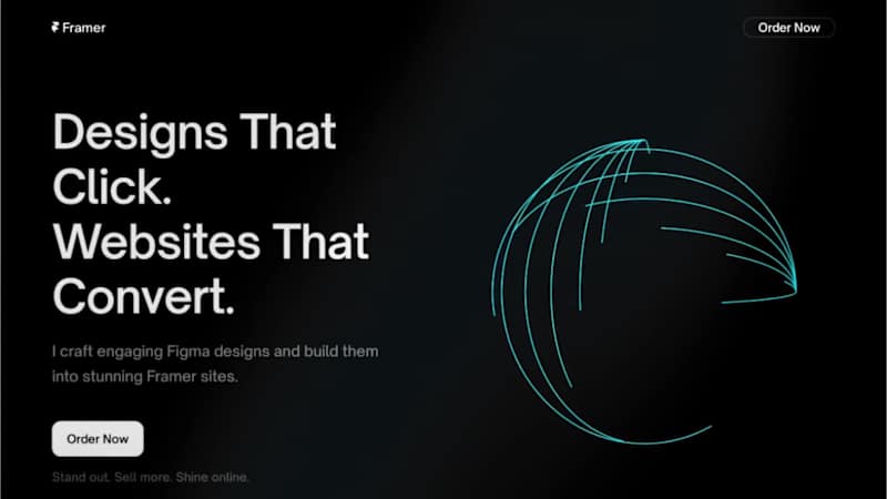 Cover image for framer 3d/interactive website design