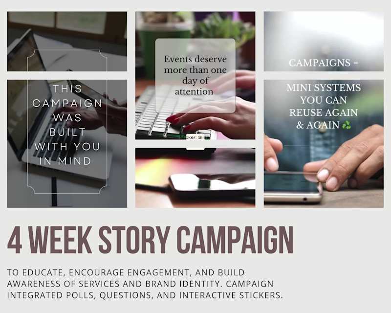 Cover image for 4 Week Story Campaign