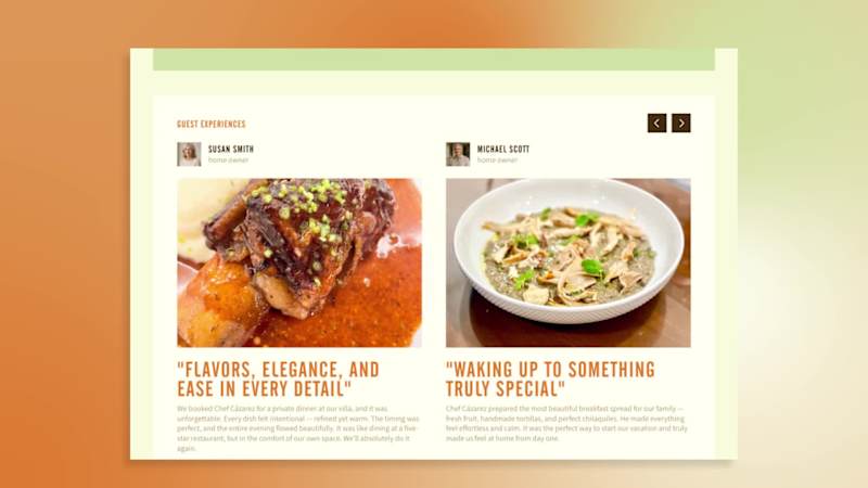 Cover image for just live! the new home of chef cázarez. we’ve been working ...