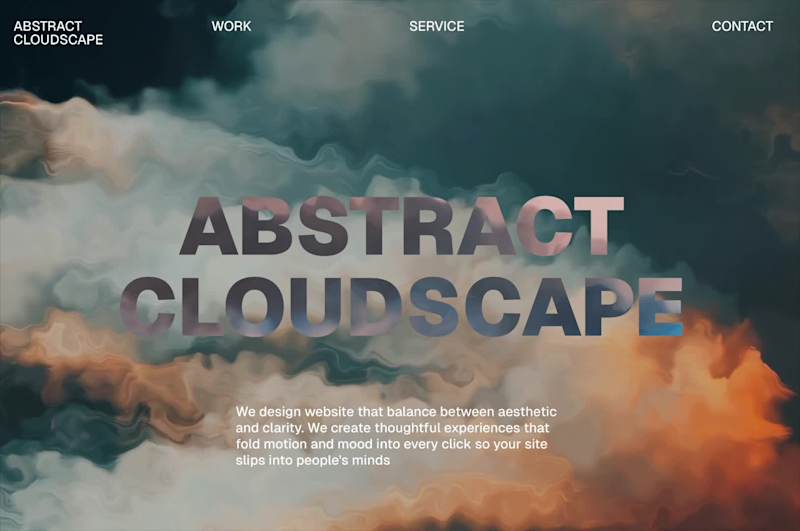 Cover image for Working on a new website concept. What do y'all think?