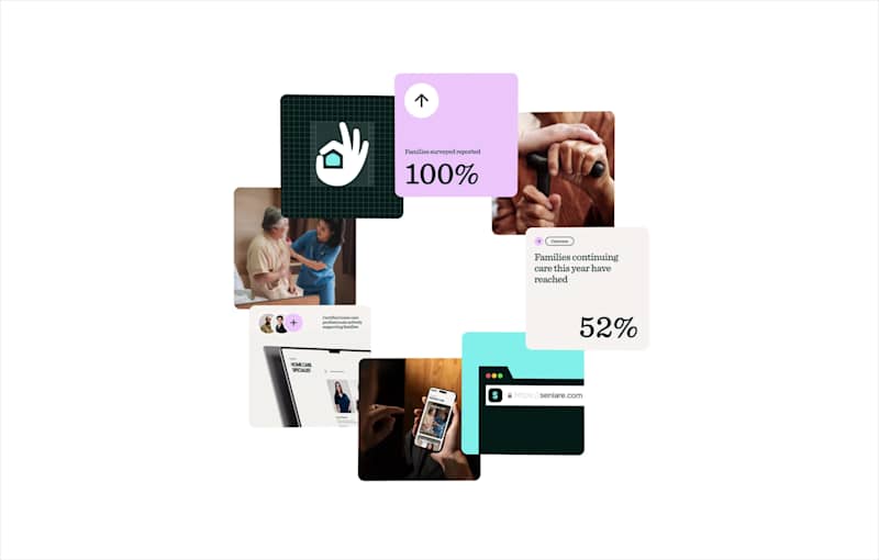 Cover image for Seniare is a senior care