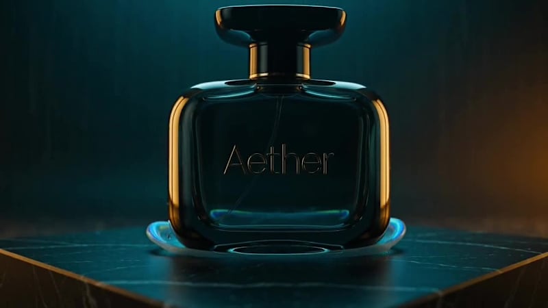 Cover image for One fragrance, two distinct visual