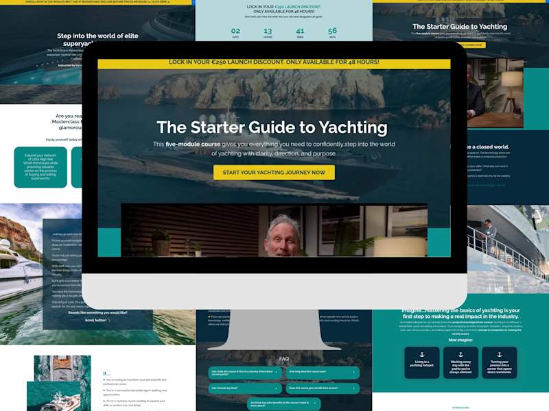 Cover image for Digital Transformation for David Seal's Yacht Broker Course
