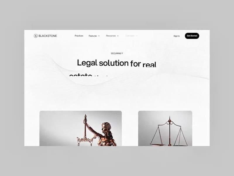 Cover image for Law Firm Website