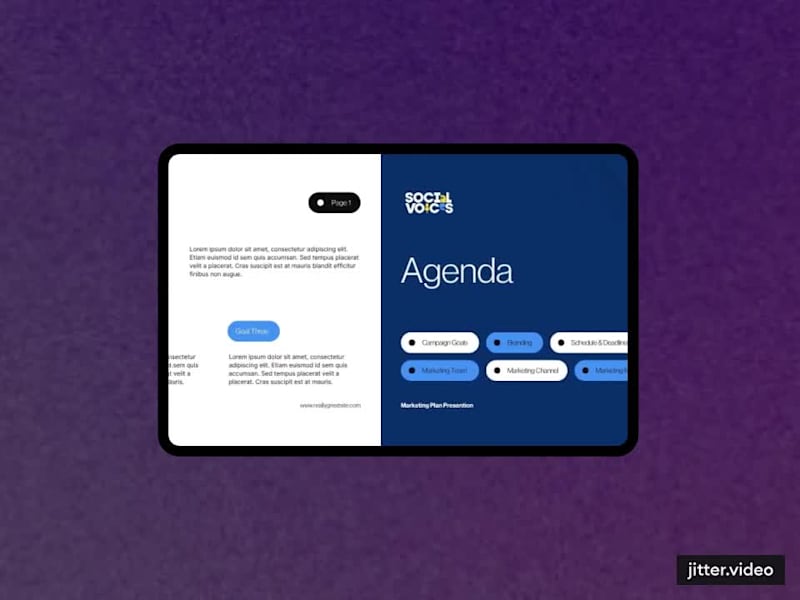 Cover image for Marketing Presentation Slide