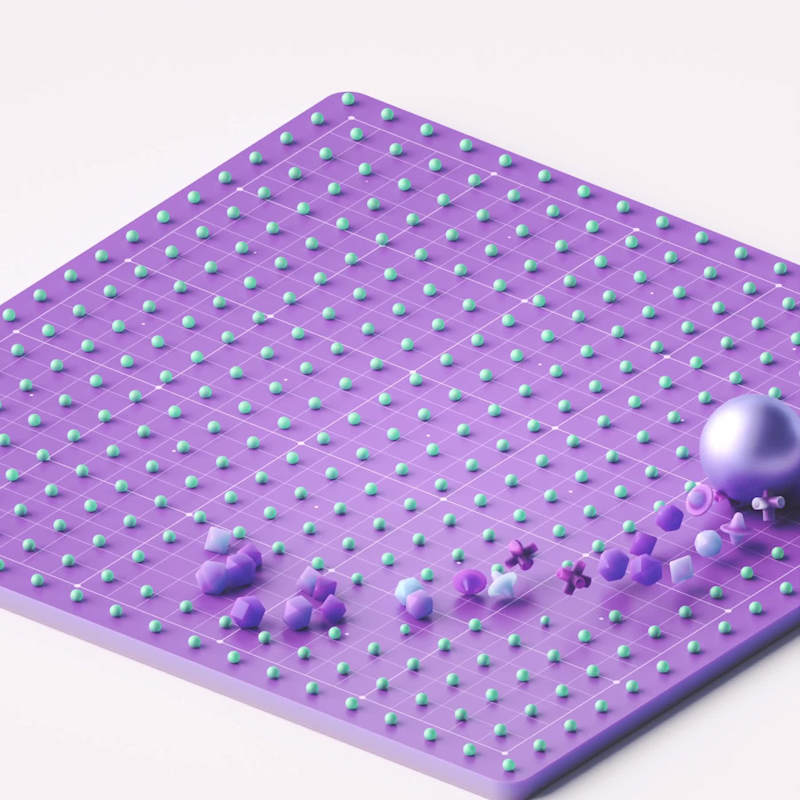 Cover image for A 3D Isometric Animation showcasing smooth morphing effects ...