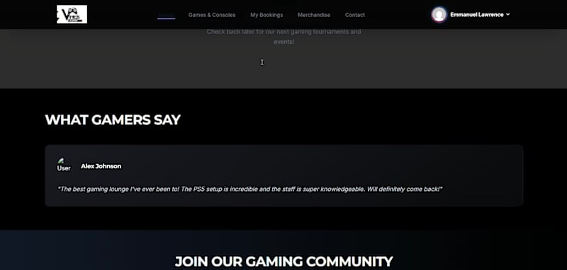 Cover image for Vinto Global Gaming Hub Website Development