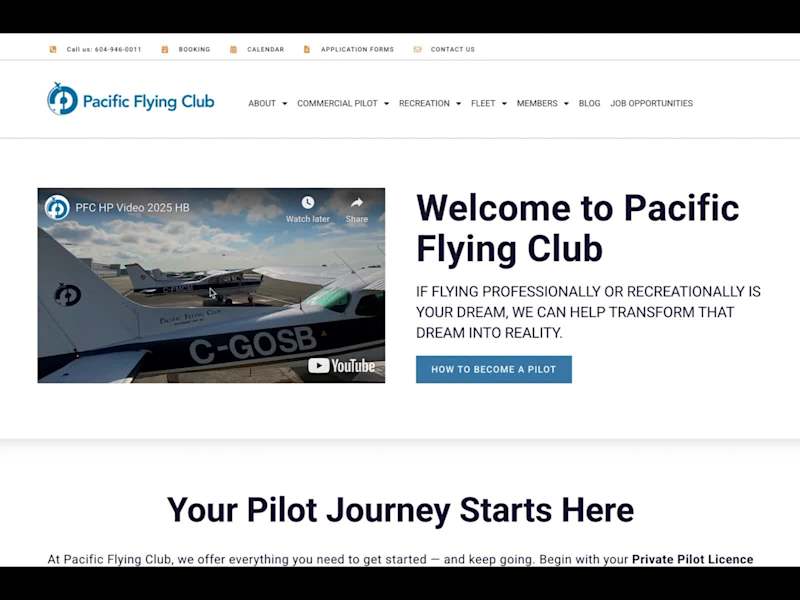 Cover image for Full Website Redesign Including the Navigation and Online Forms