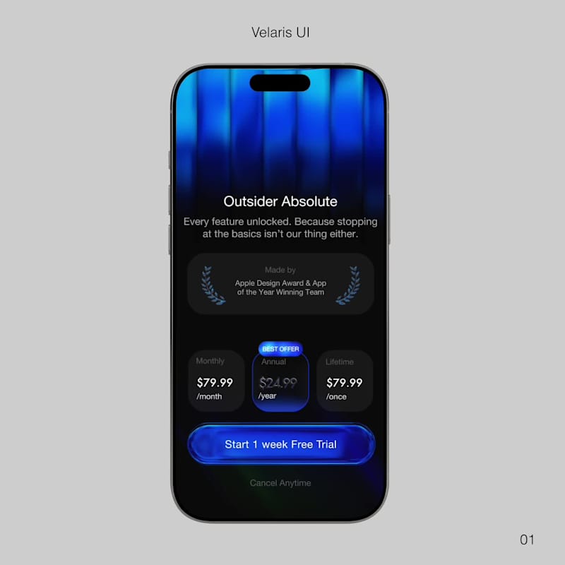 Cover image for Velaris UI by Chien Pham