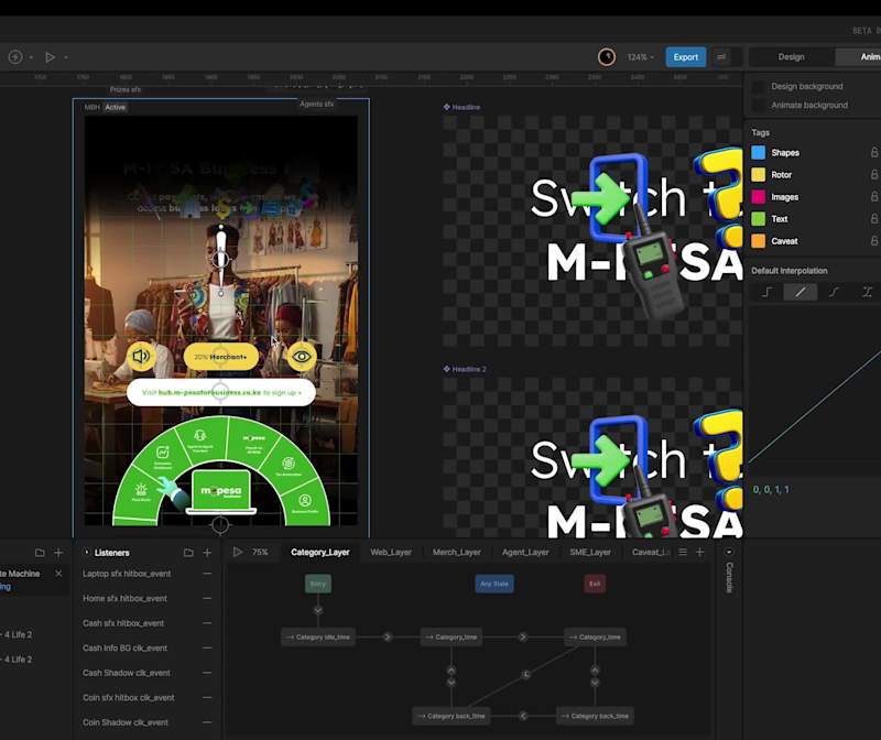 Cover image for Gamified M-PESA Business Hub Google App Ad