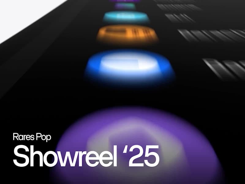 Cover image for Rares Pop - Showreel 2025