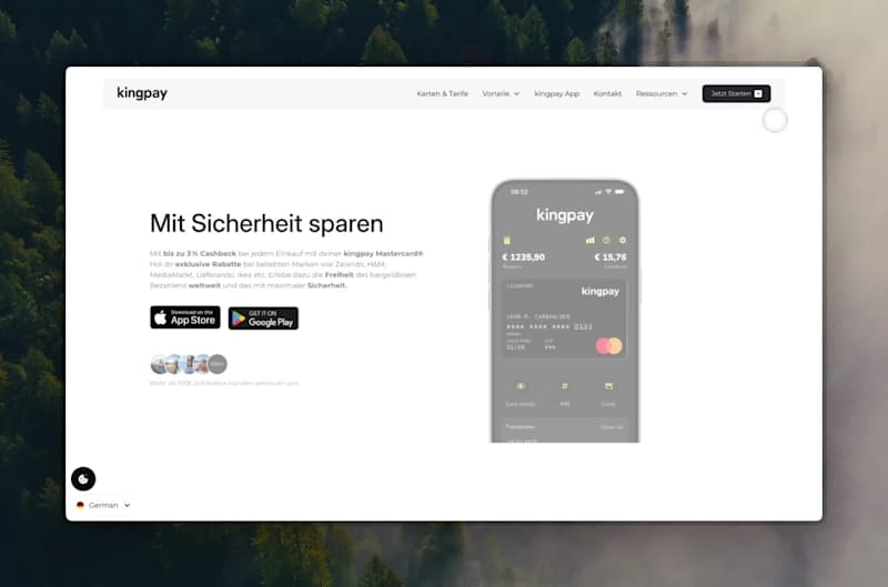 Cover image for KingPay Website Redesign for International Expansion