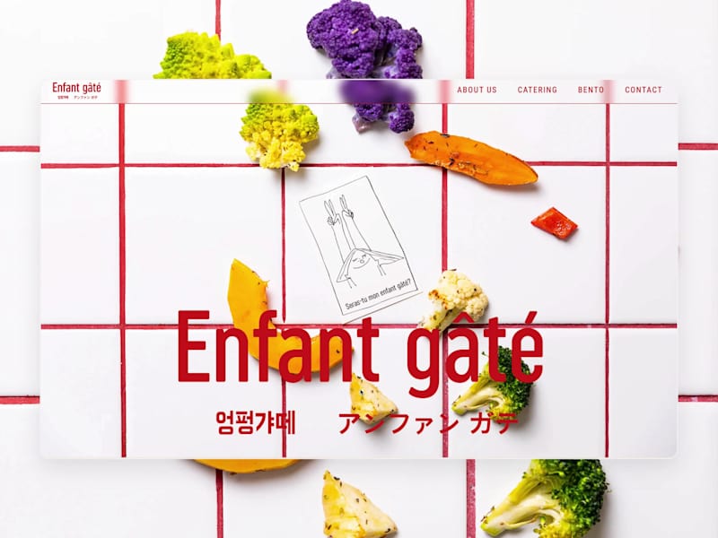 Cover image for Enfant gâté –  Joyful Catering Website