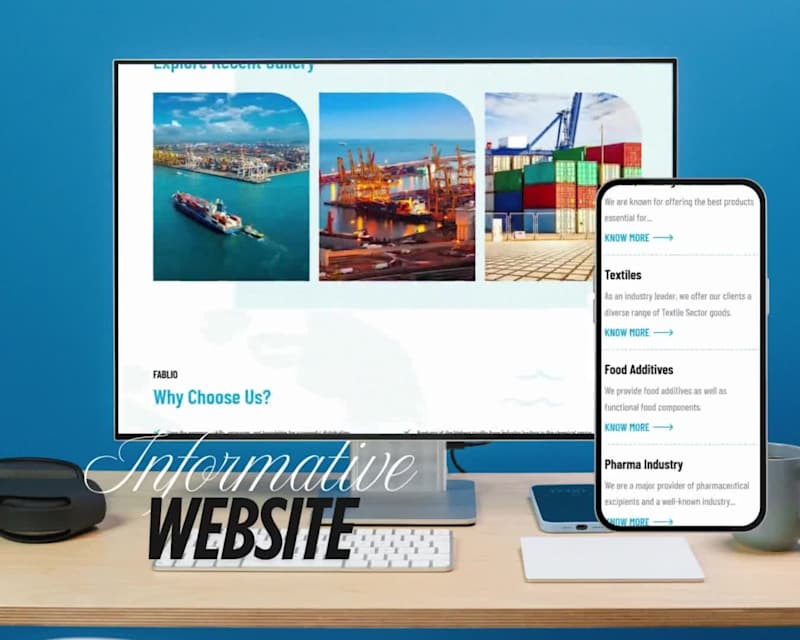 Cover image for Corporate Website Development for Niraj Gupta Impex Pvt. Ltd.