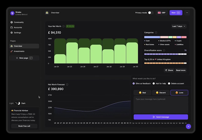 Cover image for Strabo App - Light/Dark Mode