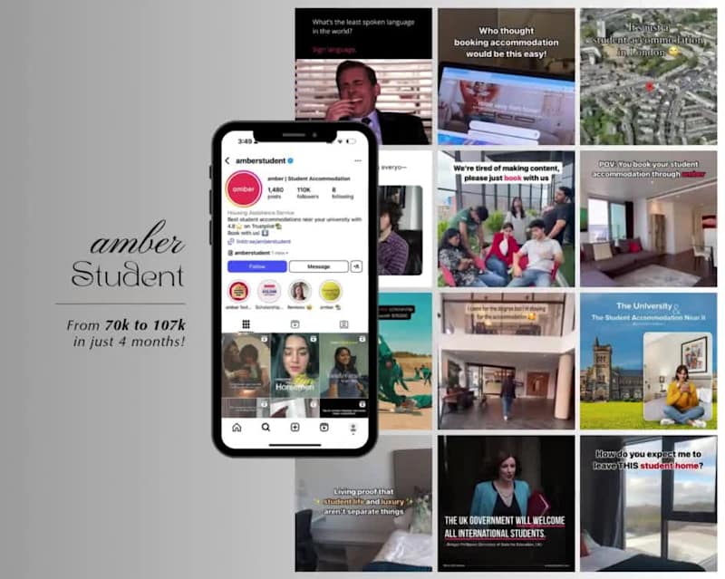 Cover image for amber Student | Social Media Manager