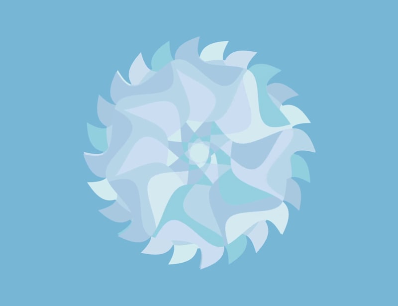 Cover image for Blue Spin Motion Graphic Design