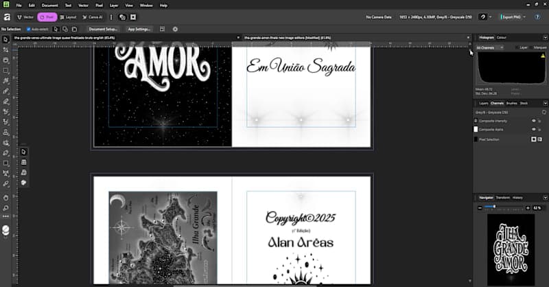 Cover image for Immersive Trilingual Layout & Musical