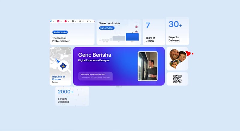 Cover image for Work in progress of my personal website using Framer, the pe...