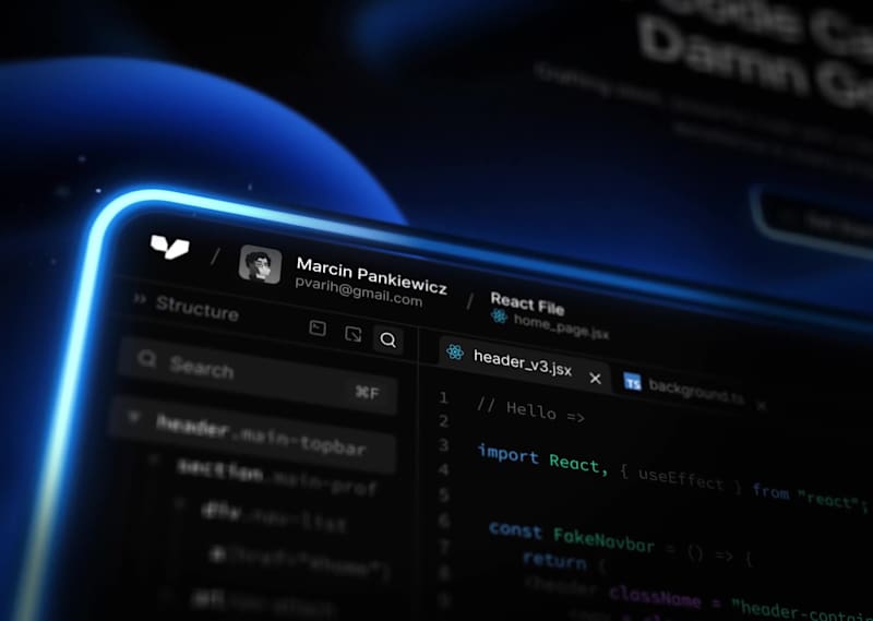 Cover image for Landing Page for Dev App