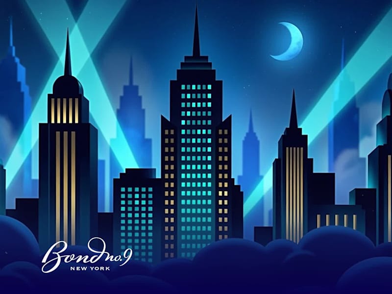 Cover image for Art Deco-Inspired Fragrance Ad Campaign Captures NYC Nights