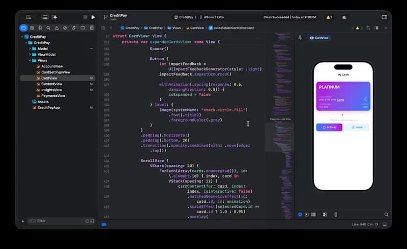 Cover image for Excited to share a small learning project — an iOS UI called...