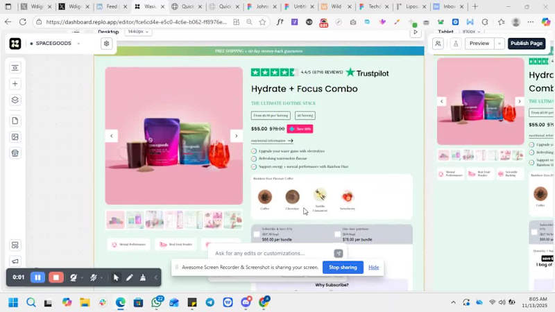 Cover image for High-Converting Product Section Built with Replo