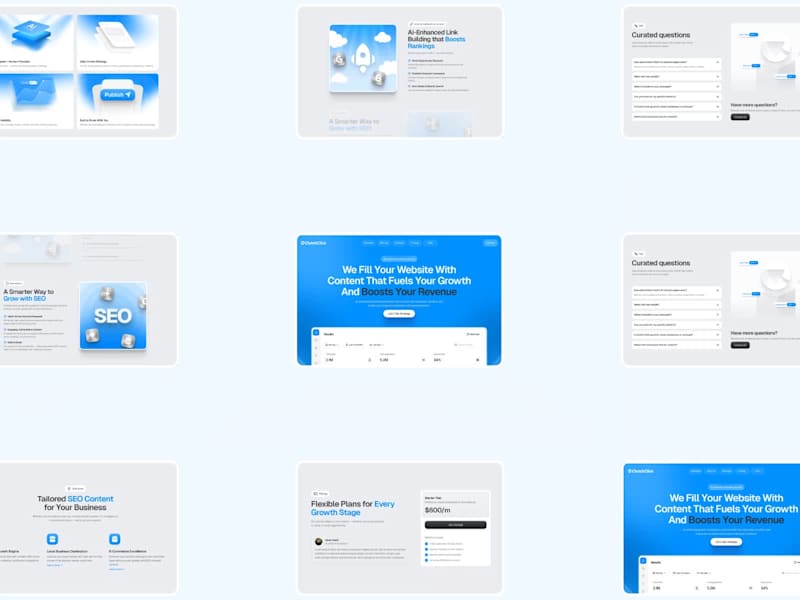 Cover image for Clutch Click Landing Page Design