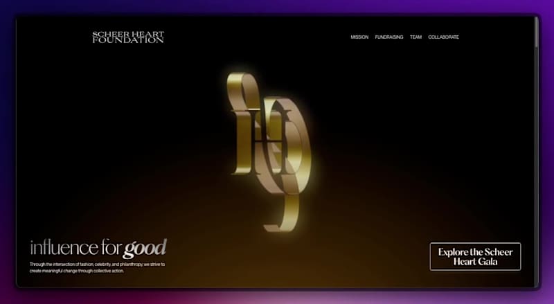 Cover image for Scheer Heart // Influence for Good