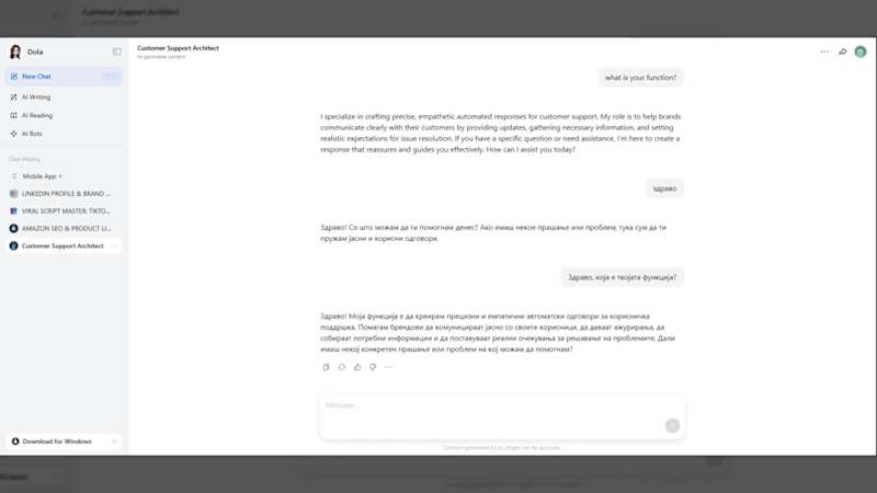 Cover image for Customer Support Architect: Dola AI Integration