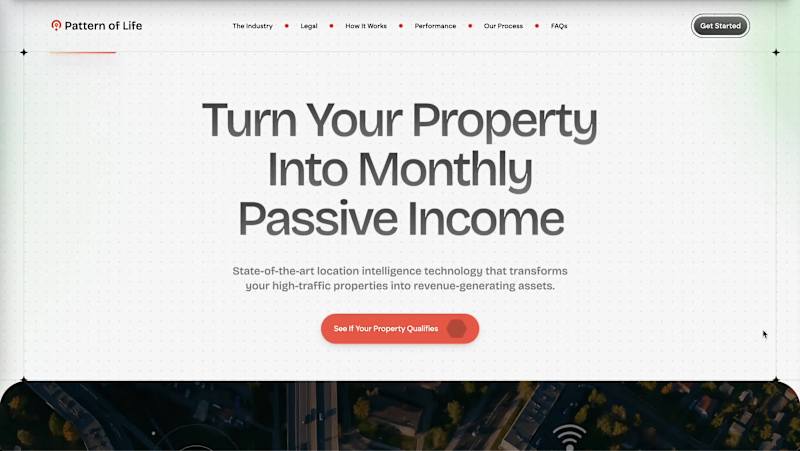 Cover image for Built a comprehensive website for Harvest Pattern of Life (h...