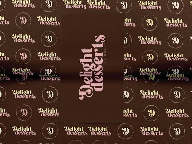 Cover image for Delight Desserts Brand Identity Design