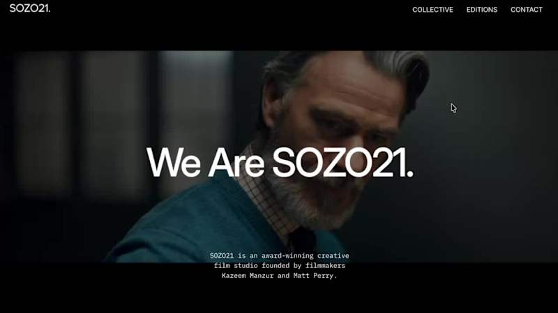 Cover image for SOZO21 Cinematic Website Development