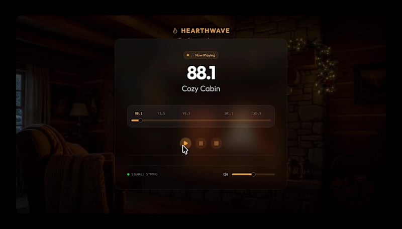 Cover image for 🔥 Hearthwave Ever wished you could tune into different holi...