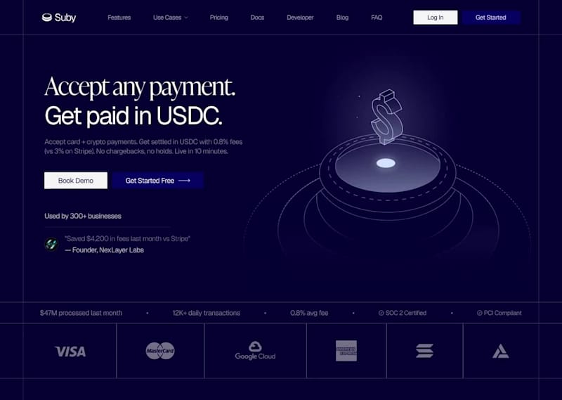 Cover image for Hero Section Exploration - Suby