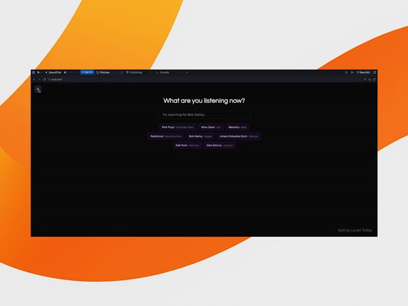 Cover image for Built "SoundTrek" in early 2024, when Replit AI was still fi...