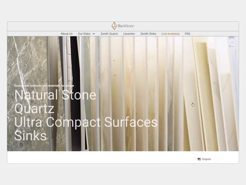 Cover image for Blackstone Granite - Improving how a B2B materials website