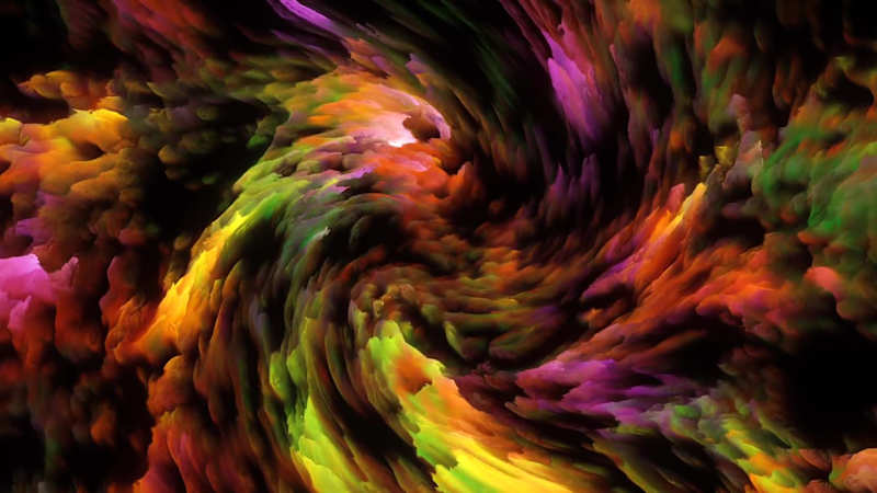 Cover image for Abstract music video background