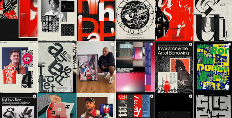 Cover image for My works from the past few years showcased on Instagram (htt...