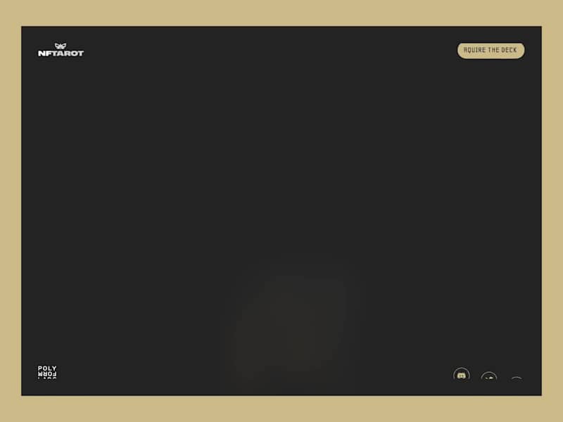 Cover image for Web design for NFTarot we